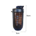 thumbnail image 3 of Botellas mezcladoras de 590 ml, vasos para batidos, hervidor deportivo con asa (negro) Ndcxsfigh Para Estrenar, 3 of 7