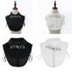 thumbnail image 3 of Blusa de cuello falso desmontable bordada Hugo collar dickey mujer negro, 3 of 10