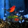 thumbnail image 4 of Voice Activated Parrot Toy Realistic Talking Moving Bird with Sound Sensor Interactive for Kids and Pet Lovers Includes Pen Holder Feature, 4 of 4