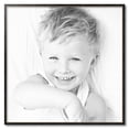 thumbnail image 2 of ArtToFrames 33" x 33" Black Square with Gold Beads Picture Frame, 33x33 inch Black Wood Poster Frame (WOM-5021), 2 of 7