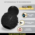 thumbnail image 3 of Juguete masticable Nylabone Strong MAX Cone para perros con sabor a ternera, 3 of 9