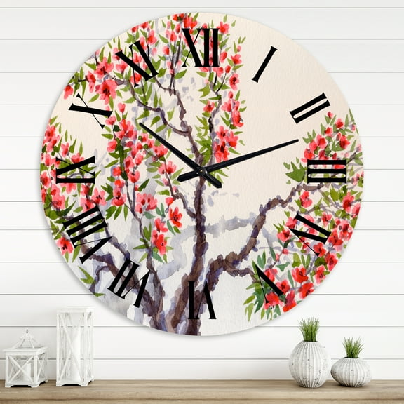 Designart 1 in Traditional Wall Clock
