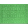 thumbnail image 1 of Ahgly Company Indoor Rectangle Oriental Emerald Green Industrial Area Rugs, 5' x 7', 1 of 4