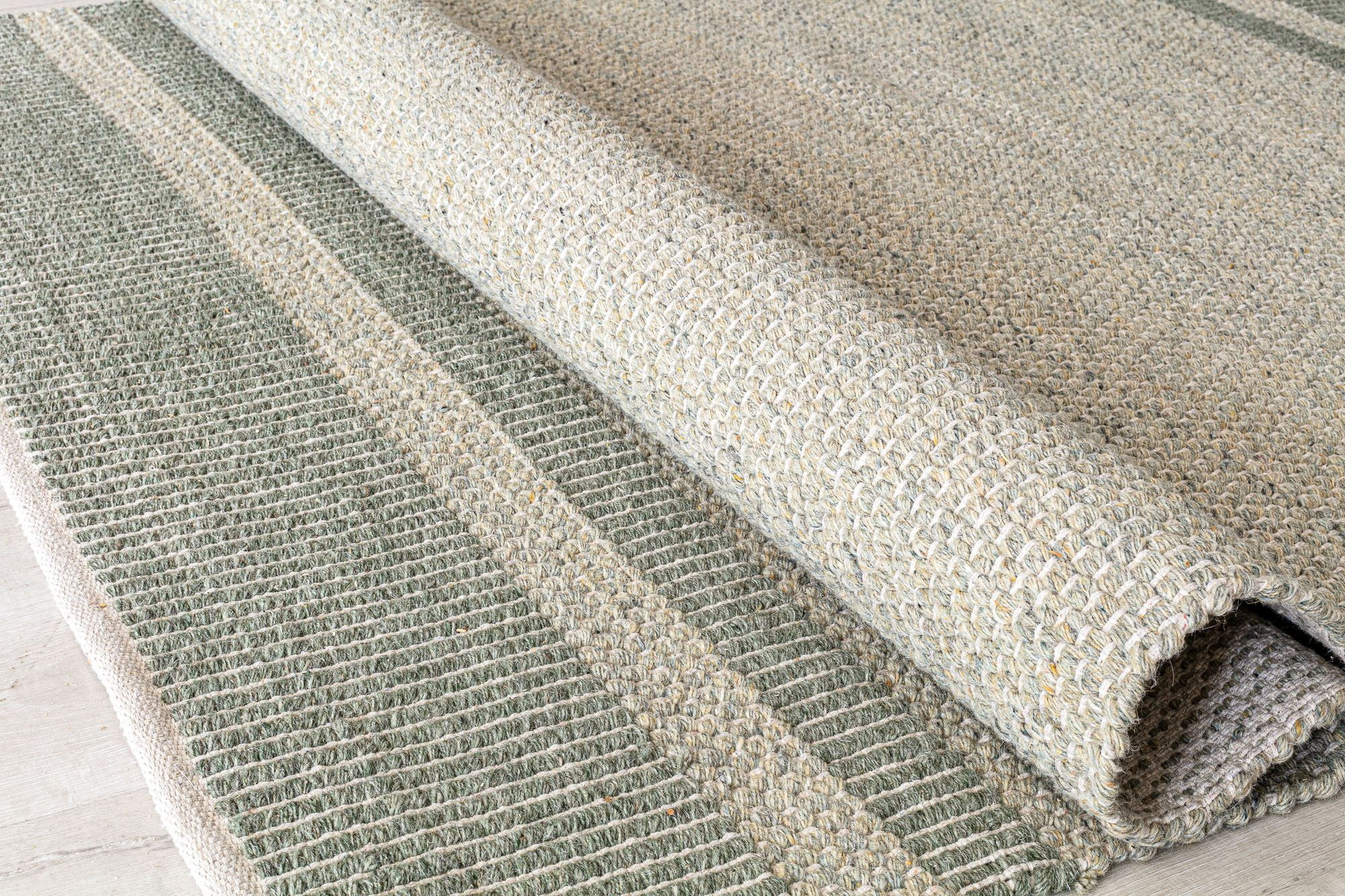 Rugs America Daphina DN10A Olive Border Farmhouse Green Area Rug, 8'0"x10'0"