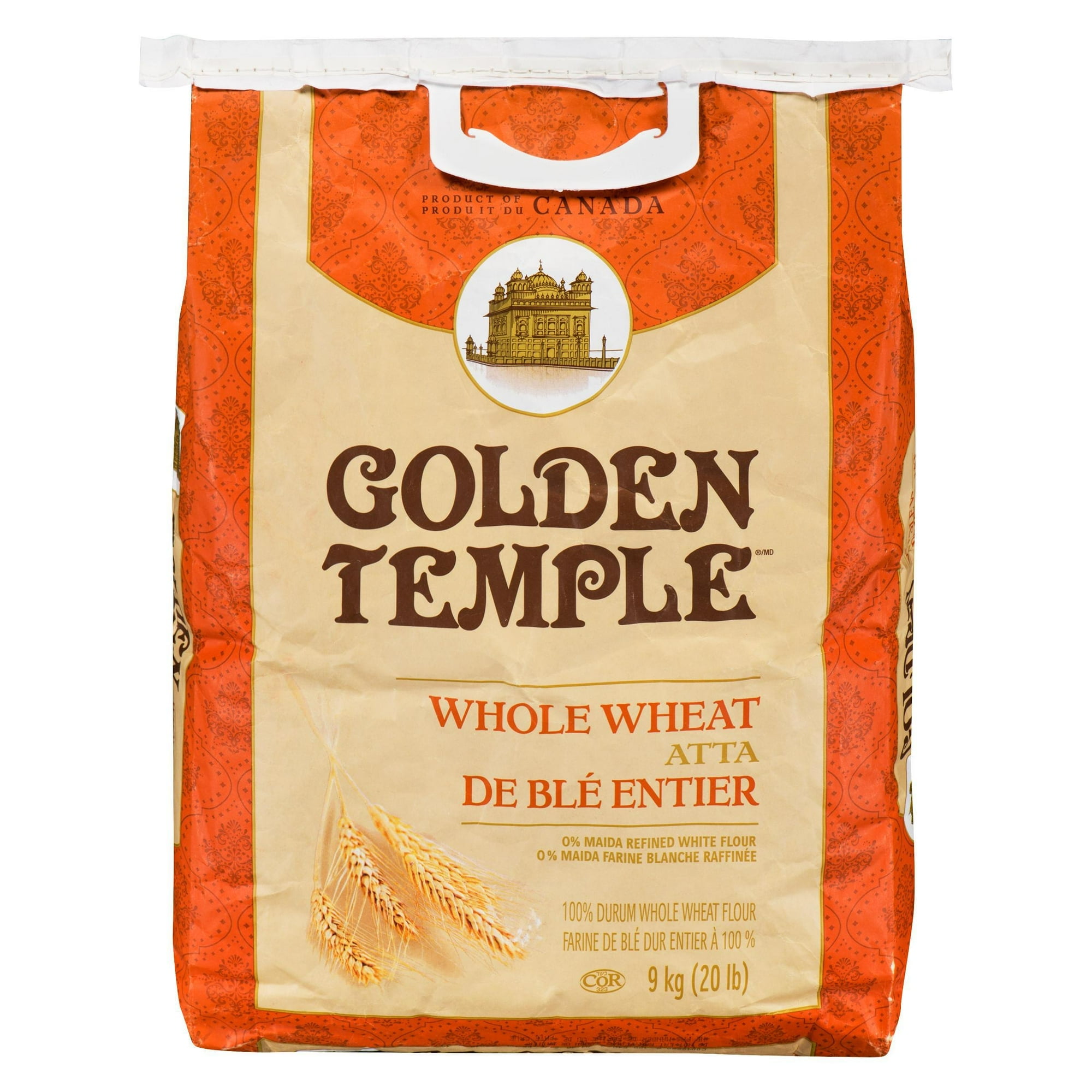Golden Temple Whole Wheat Atta Flour 9kg