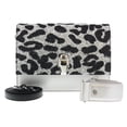 thumbnail image 2 of Class Roberto Cavalli Milano Rmx 00 Silver/Black Large Shoulder Bag for Womens, 2 of 5