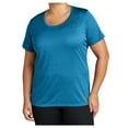 thumbnail image 5 of Yellow Rooster Womens Heather Contender Scoop Neck T-Shirts Blue Wake Heather XS, 5 of 8