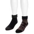 thumbnail image 4 of MUK LUKS Men's Short Heat Retaining Thermal Socks, 2 Pairs, One Size, 4 of 4