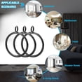 thumbnail image 5 of 30 PCS 1.5-Inch Curtain Rings for Curtain Rod, Can Fit Up to 1.4-Inch Curtains Rod, 5 of 5