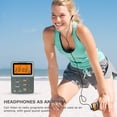 thumbnail image 4 of Portable Radio with Earphone, AM/FM Pocket Radio with Rechargeable Battery, Best Reception, MP3 Player Support TF Card, Mini Digital Walkman Radio for Walking, 4 of 7