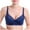 Dark Blue, variant on Wireless Comfort Bras Adjustable Straps Breathable Cotton Sleep Sports Yoga 32-40B/C/D Black Beige Grey Single Pack Supportive Shaping Everyday Wear