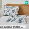 thumbnail image 6 of Jessy Home Shell Quilt Queen/Full Size Coastal Beach Bedspreads Microfiber Bedding Set, 6 of 7