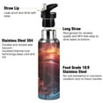 thumbnail image 5 of Cool Basketball Water Bottles Insulated Thermos Kids Stainless Steel Bottle with Straw Lid Flask Leakproof for Sports Gym 20 oz, 5 of 6