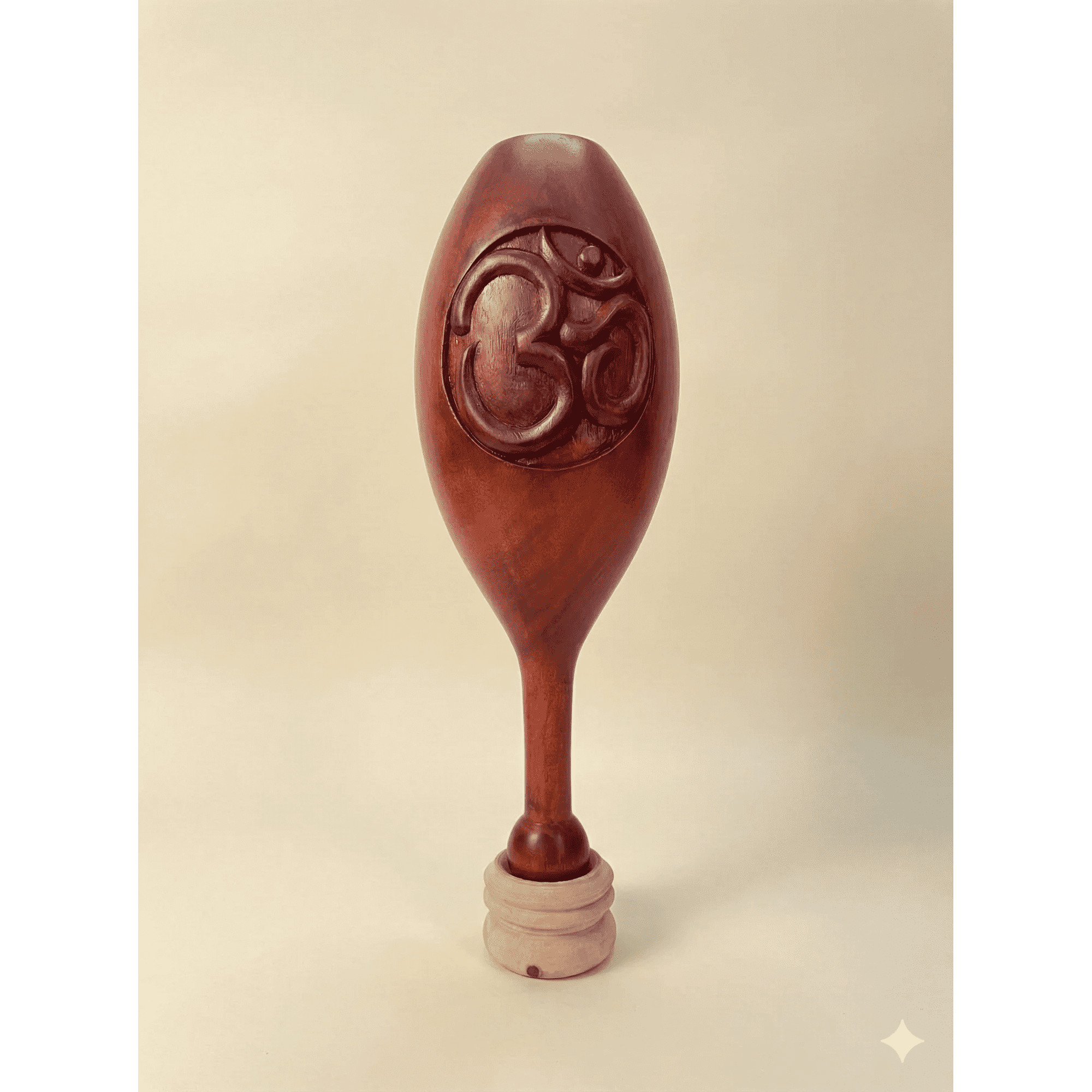 Hand Engraved Om - Rosewood Indian Clubs – Limited Edition Mugdar – For Shoulder Mobility, Grip & Strength Training and Home Gym (5kg or 11 lbs)