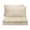 Cream, variant on I DO King Size Natural Bed Sheet Set, Long-Staple Combed Cotton Sheets, Extra Deep Pocket, Fade Resistant Hypoallergenic Pillowcase & Bedding Set