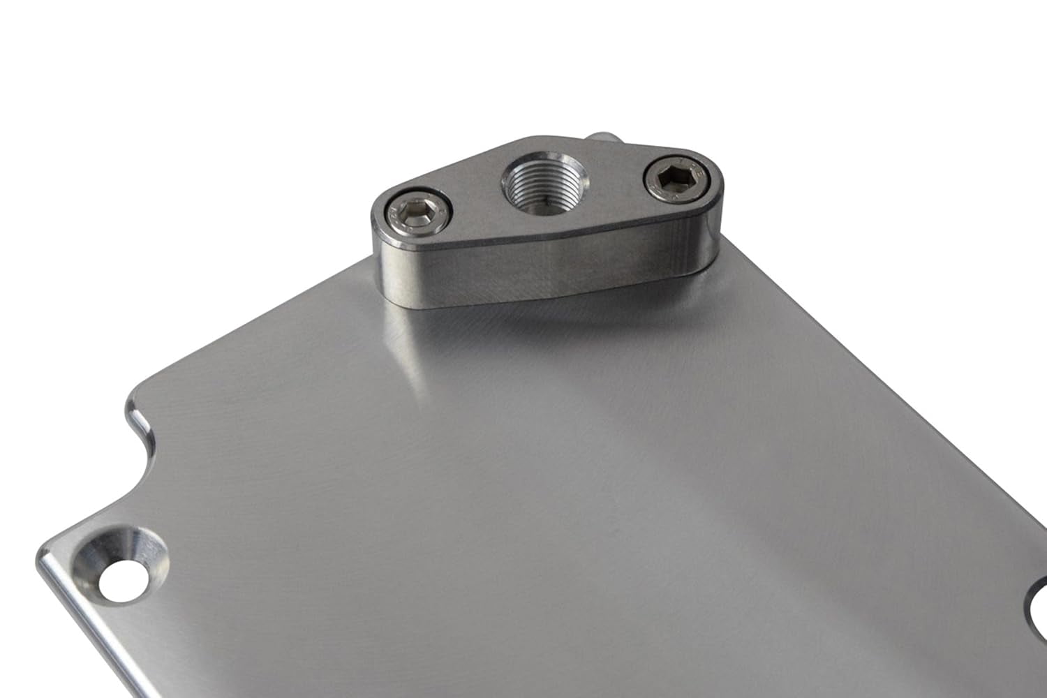 ICT Billet Oil Pressure Sensor Adapter Port - For Gen 4 LS Valley Pan - M16-1.5 Sending Unit 551623