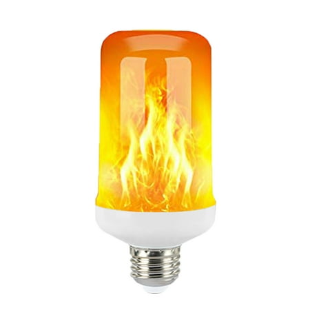 

1 Pack LED Flame Effect Fire Light Bulb E27 base Fire Flickering Decorations Lamp Bulb Lamp Xmas Decor