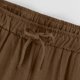 thumbnail image 4 of Pantalones de Cintura Elástica de Pierna Ancha para las Mujeres, Cordón de Lino Casual, Pantalones Recortados para las Mujeres, 4 of 7
