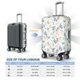 thumbnail image 6 of Balery Luggage Cover Tulips Flowers Print Suitcase Covers for Luggage Elastic Washable Suitcase Protector Fits 18-32 Inch Luggage-Large, 6 of 9