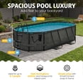 thumbnail image 2 of Piscina Ovalada Funsicle 424x249x100 cm con Bomba 110V, 2 of 6
