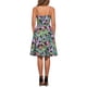 thumbnail image 3 of INSPIRAR CHIC Vestido de Verano para Mujeres con Escote en V, Nudo Frontal, Corte A, Tirantes Espagueti, Midi, Talla XL, Negro, 3 of 5