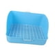 thumbnail image 4 of Caja de para conejos, inodoro para jaula, orinal, bandeja para de animales pequeños, entrenador de orinal para chinchillas, conejos y Azul, 4 of 8