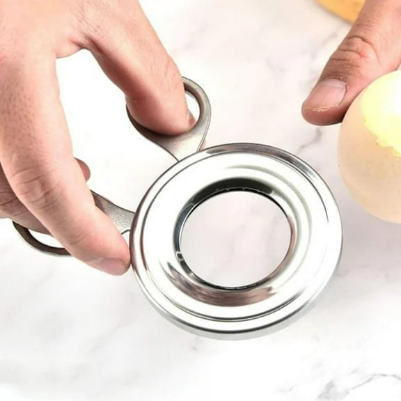 Stainless Steel Egg Topper Cutter | Soft Boiled Egg Opener Scissors | Kitchen Tool for Perfect Egg Topping | Grip Design | 1-Piece Set