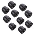 thumbnail image 2 of Shisuyan 10PCS Nozzle Fit Earbuds Replacement Tips Black High Resilience Sponge, 2 of 8