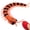 Orage Striped, variant on Tipmant Realistic Large Size RC Centipede Scolopendra Animal Toy Infrared Remote Control Vehicle Car Scary Prank Children Birthday Gifts (Striped)