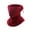 A, variant on Multifunctional Neck Gaiter with Drawstring, Windproof Hood for Skiing Cycling and Cold Weather Sports, Brown, One Size