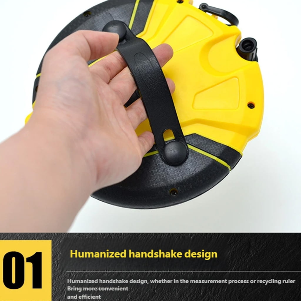 MOMOJIA Multifunction Measuring Tape Fiberglass Tape Measure Ruler for Length Dimension Marking and Line Drawing