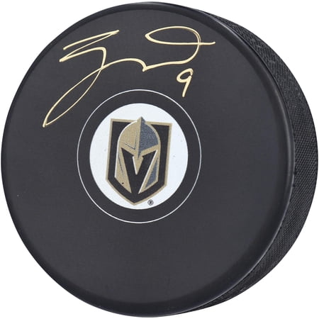 Jack Eichel Vegas Golden Knights Autographed Hockey Puck