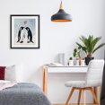 thumbnail image 3 of Stupell Industries Cottage Penguin Love with Heart Black Framed Print Under Glass, 13 x 16, by The Prints Vibe, 3 of 8