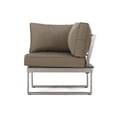 thumbnail image 3 of Christopher Knight Home Sterling Aluminum 4-piece Sofa Set with Cushions by  Silver + Gray + Khaki, 3 of 5