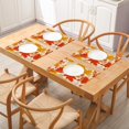 thumbnail image 2 of Fall Maple Leaves Kitchen Placemats 18"X12" Thanksgiving Vintage Table Mats Set of 4 Easy to Care for Dining Kitchen Restaurant Table, 2 of 6