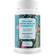 Pro Lean Biome Health Probiotics - Digestive Health & Immune Support - Improve Gut Microbiome for Overall Health & Improved Energy - Probiotic & Prebiotic Blend - Health Starts in The Gut