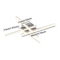 thumbnail image 4 of Acrylic Ceiling Light Ceiling Lights Chandelier Lamp Modern Design For Living Room Bedroom Kitchen, 4 of 7
