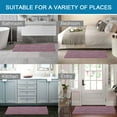 thumbnail image 5 of PrimeBeau Luxurious, Durable Microfiber Absorbent Non-Skid Chenille Bath Mat Runner Rug, 59 inch by 20 inch - Mauve, 5 of 8