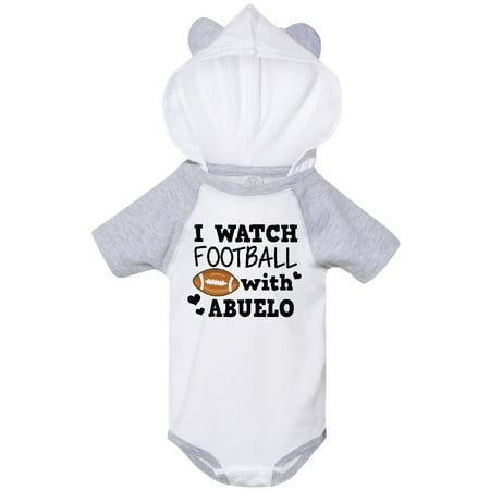 

Inktastic I Watch Football with My Abuelo Gift Baby Boy or Baby Girl Bodysuit