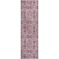 thumbnail image 2 of Addison Rugs Mayfield Washable Transitional Panel Pink Runner Rug, 2'3" x 7'6", 2 of 5