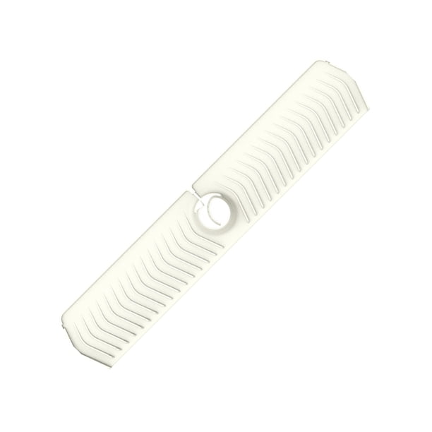 Wosthever amplio de los materiales de la categoría alimenticia de la prevención de la salud y del moho del guardia de la salpicadura del Cocina y Comedor blanquecino 76*14.5 cm