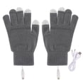 thumbnail image 1 of Accesorios para bicicletas Guantes calefactores eléctricos USB Guantes calefactables cómodos Calentador de manos (gris) Hugtrwg Para estrenar, 1 of 8