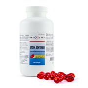 GeriCare Docusate Sodium Stool Softener, 100mg Softgels (Bottle of 1,000)