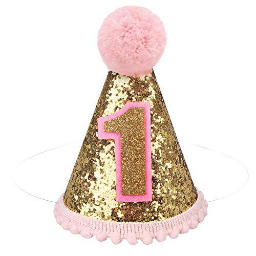 ANYI16 Gold Glitter Sparkle Princess 