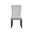 thumbnail image 6 of Picket House Celine White Marble 5PC Standard Dining Set with Gray Chairs, 6 of 19