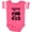 Football Pink and White, variant on Inktastic Farming Kid- tractor distressed look Boys or Girls Baby Bodysuit
