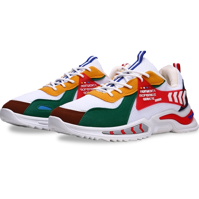 Tenis Hombre, Zapatos Hombre Deportivos, Zapatos de Malla Transpirable para Hombre, Zapatillas de Deporte Casuales de Moda para Entrenamiento Caminar Correr Gimnasio 