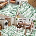 thumbnail image 5 of Green Weeping Eucalyptus Area Rugs 4'x6', Washable Small Throw Rugs for Office Bathroom, Spring Summer Country Leaves Indoor Outdoor Rug Non-Slip Low Pile Carpet Runner Reversible Floor Mats, 5 of 8