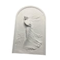 thumbnail image 2 of Estatuilla de arte humano, obra de arte, decoración de escritorio para dormitorio, sala de estar, estante, 2 of 7