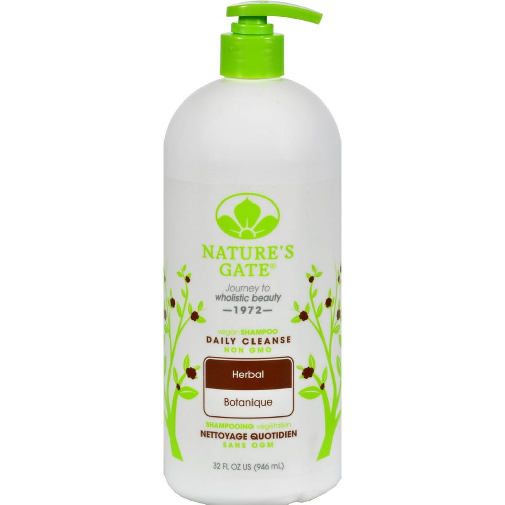 Thanks To Nature Shampoo Nature's Gate Shampoo Daily Cleanse Herbal - Walmart.com - Walmart.com